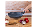Russell Hobbs Wok, casserole à manche, sauteuse ou casserole, Aluminium Nightfall Collection Blue Marble
