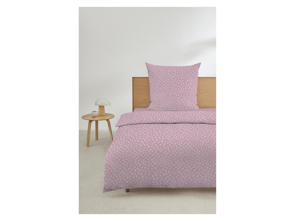 Parure de lit en satin de coton Mako, 140 x 200 cm