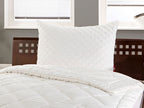 Oreiller matelassé en alpaga et kapok, 40 x 80 cm ou 80 x 80 cm