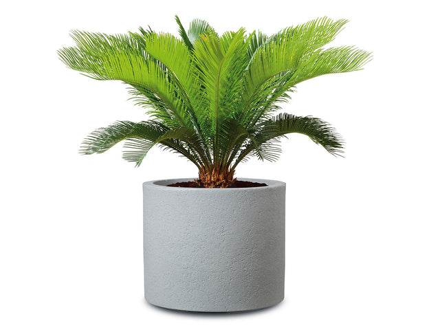 Pot à plantes « Riva », plastique, rond