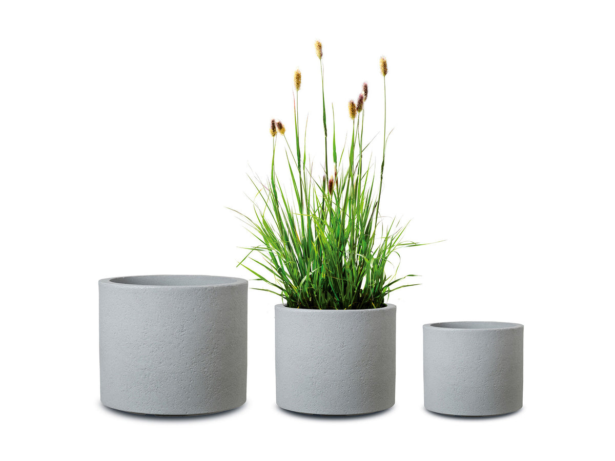 Pot à plantes « Riva », plastique, rond