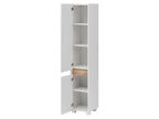 Armoire haute Cosmo, ouverture de porte moderne et sans poignée