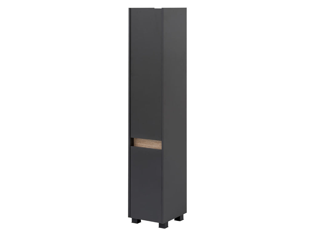 Armoire haute Cosmo, ouverture de porte moderne et sans poignée