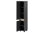Armoire haute Cosmo, ouverture de porte moderne et sans poignée