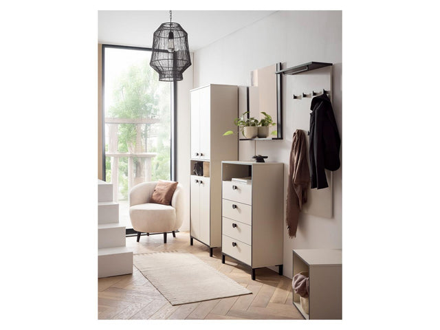 Panneau vestiaire, Edda