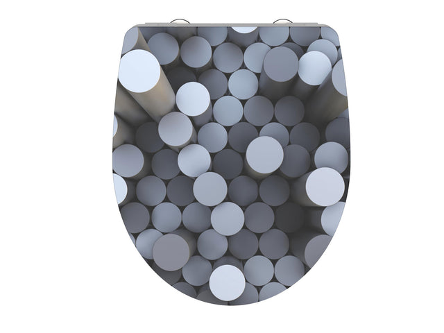 Abattant WC High Gloss, avec fermeture en douceur