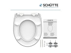 Abattant WC High Gloss, avec fermeture en douceur