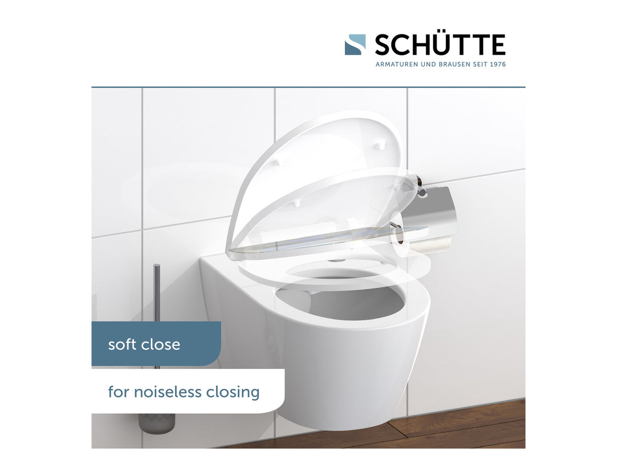 Abattant WC High Gloss, avec fermeture en douceur