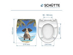 Abattant WC High Gloss, avec fermeture en douceur