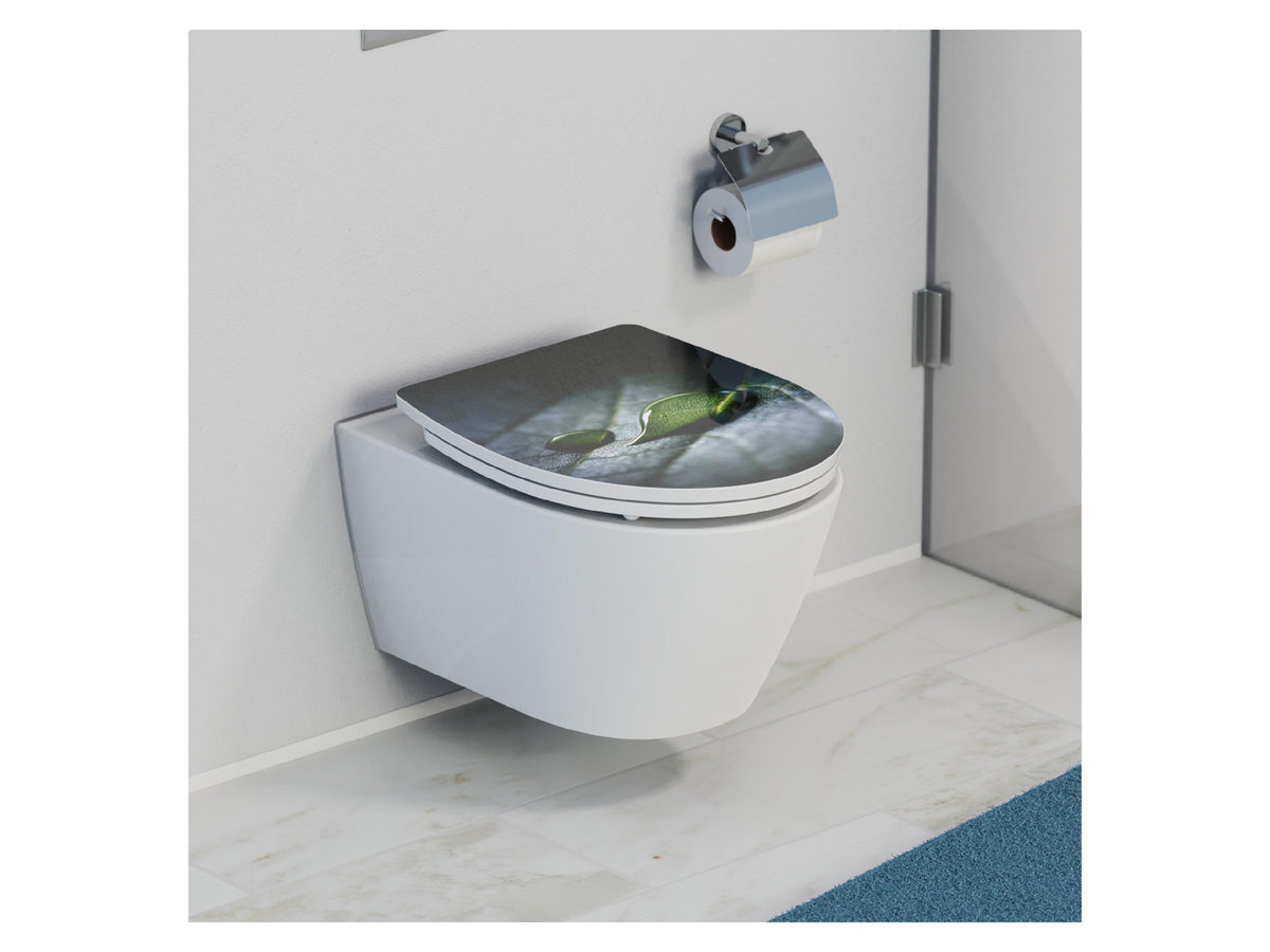 Abattant WC High Gloss, avec fermeture en douceur
