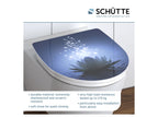 Abattant WC High Gloss, avec fermeture en douceur