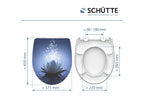 Abattant WC High Gloss, avec fermeture en douceur