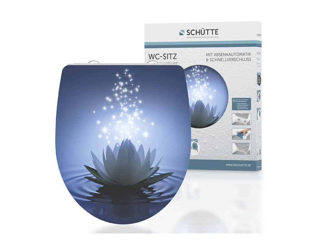 Abattant WC High Gloss, avec fermeture en douceur