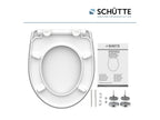 Abattant WC High Gloss, avec fermeture en douceur