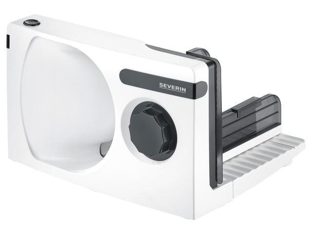 Trancheur universel compact avec moteur CC »AS9259«, avec socle repliable