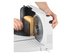 Trancheur universel compact avec moteur CC »AS9259«, avec socle repliable