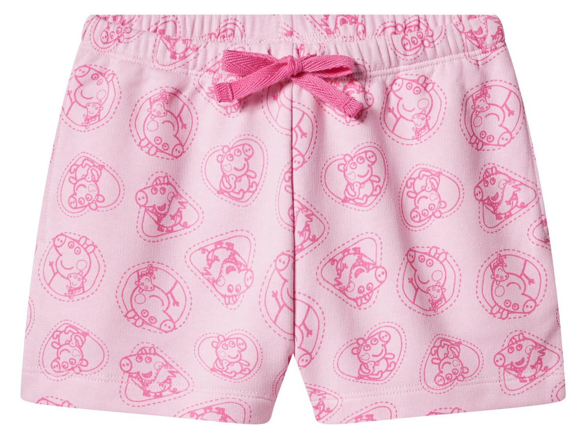 Shorts de survêtement pour enfants »Peppa Pig / Bluey / Spiderman / Cars«, 2 pièces