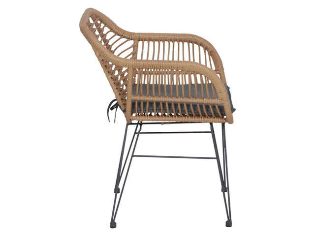 Tiros set de meubles pour balcon, 3 pièces