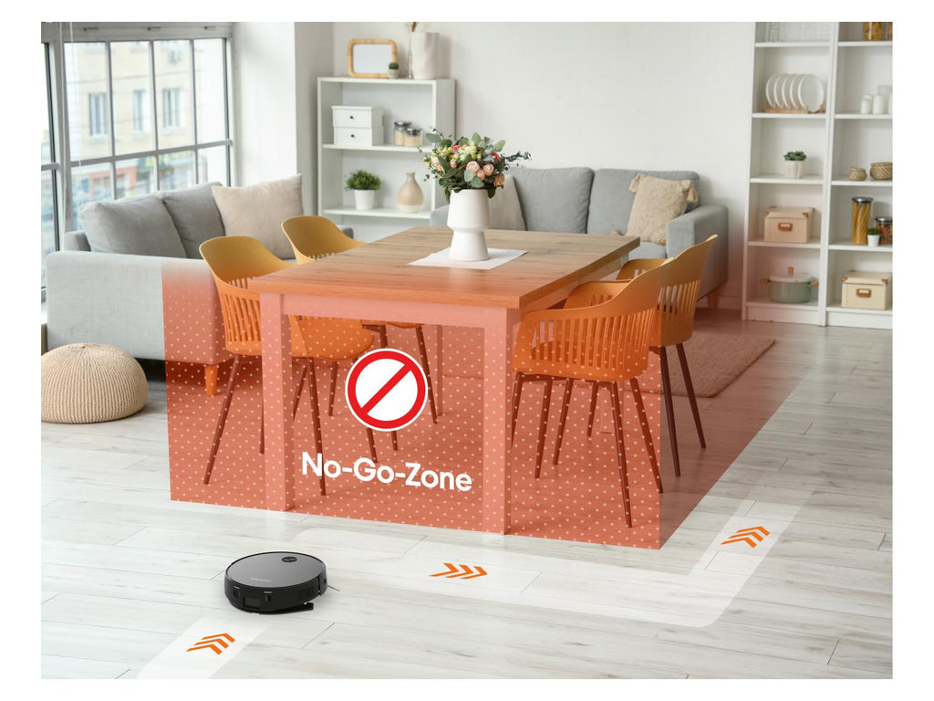 Aspirateur robot 2 en 1 avec station de vidage