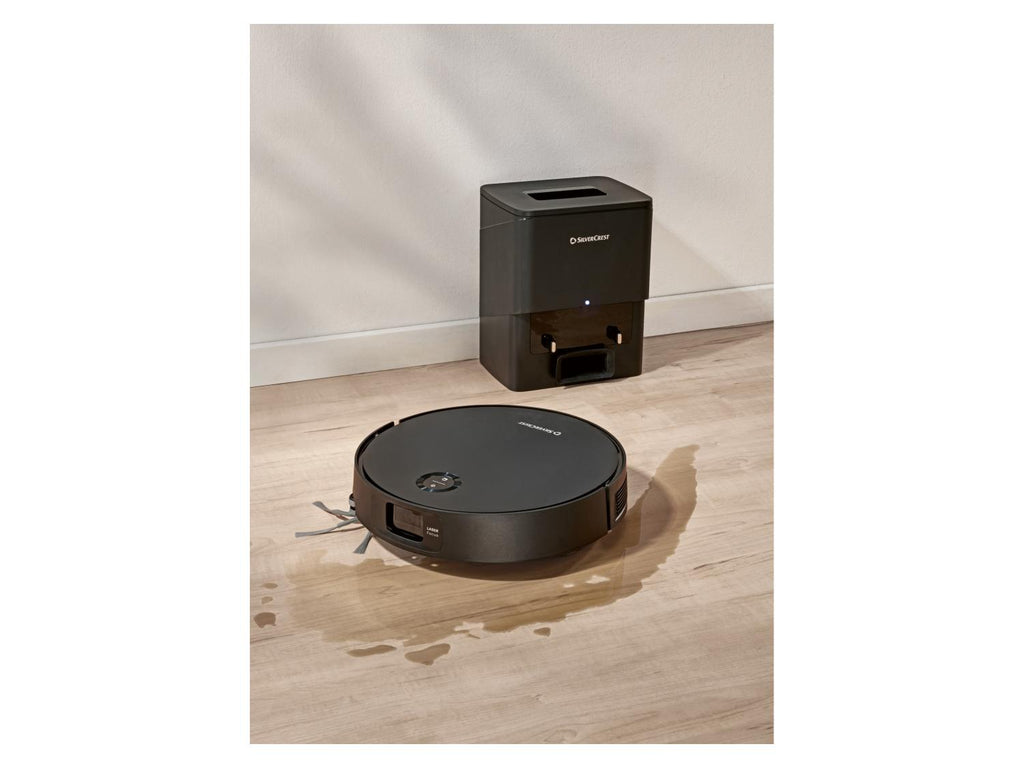 Aspirateur robot 2 en 1 avec station de vidage
