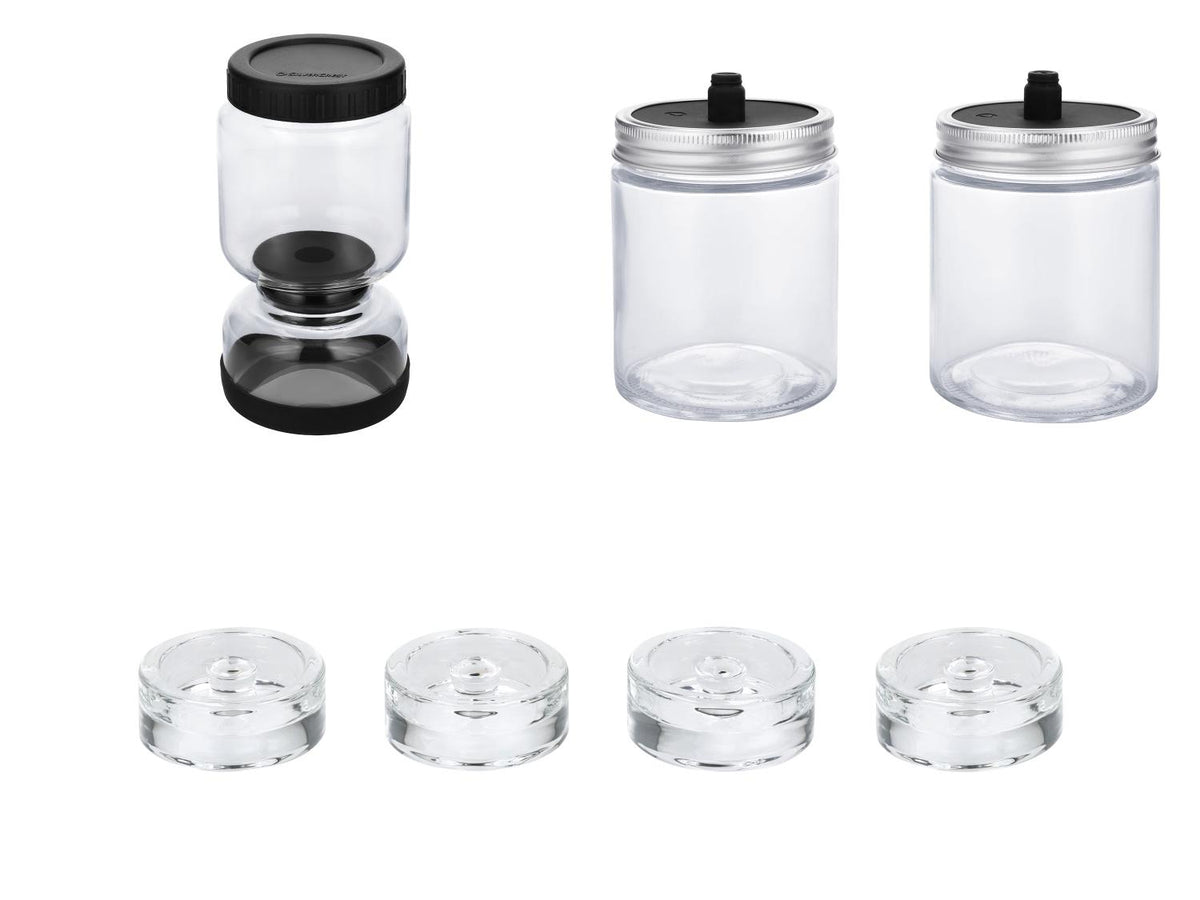 Bocal sablier, Bocaux de fermentation ou Poids en verre