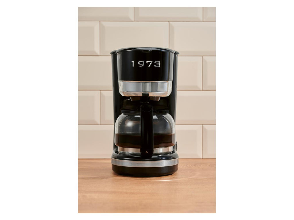 Cafetière filtre Retro 1973, noir