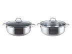 Casserole en acier inoxydable, Ø 28 cm