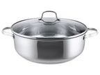 Casserole en acier inoxydable, Ø 28 cm