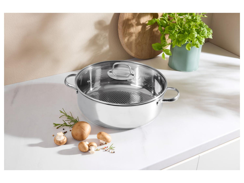 Casserole en acier inoxydable, Ø 28 cm