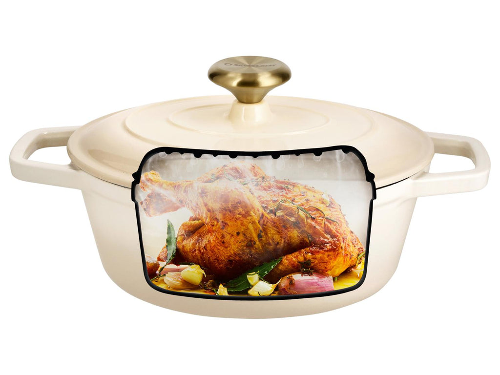 Cocotte en fonte Premium, 3 L