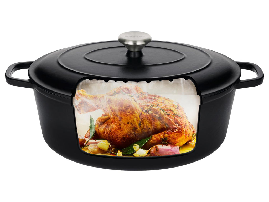 Cocotte en fonte Premium, 7,1 L