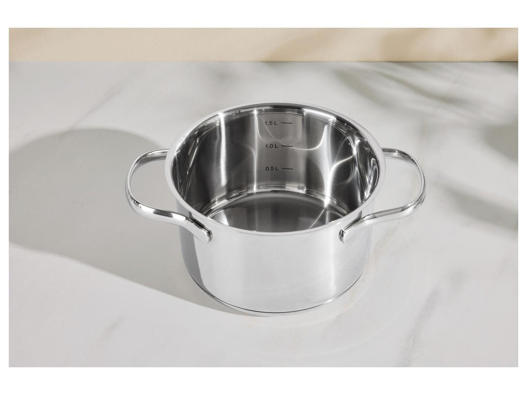 Faitout en acier inoxydable Premium, Ø 16 cm