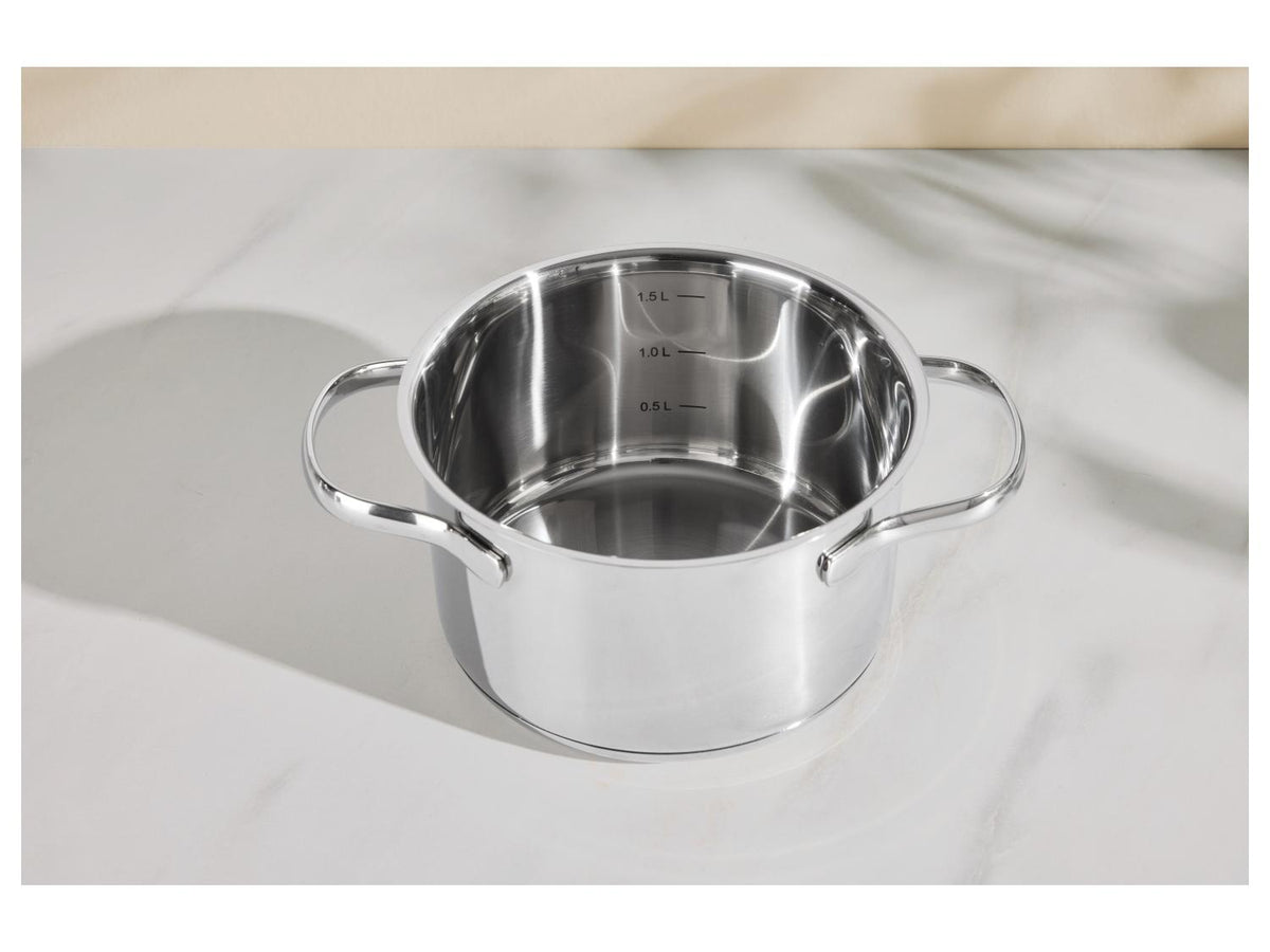 Faitout en acier inoxydable Premium, Ø 16 cm