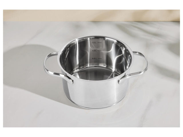 Faitout en acier inoxydable Premium, Ø 16 cm
