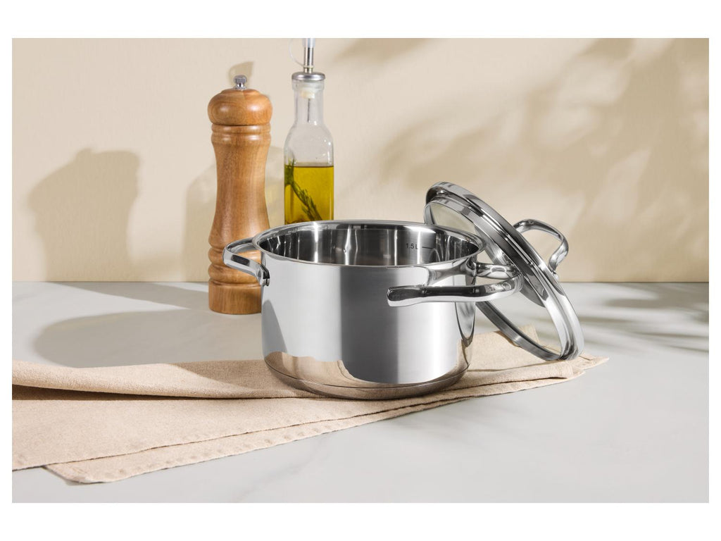 Faitout en acier inoxydable Premium, Ø 16 cm