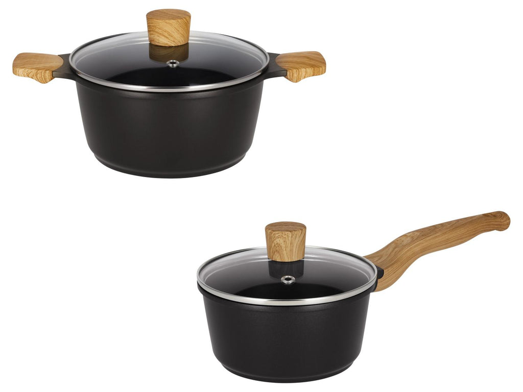 Faitout en fonte d’aluminium Ø 20 cm ou Casserole en fonte d’aluminium Ø 16 cm