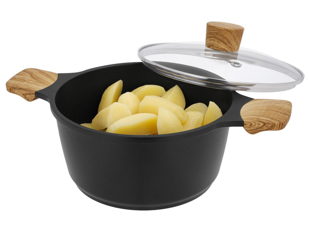 Faitout en fonte d’aluminium Ø 20 cm ou Casserole en fonte d’aluminium Ø 16 cm