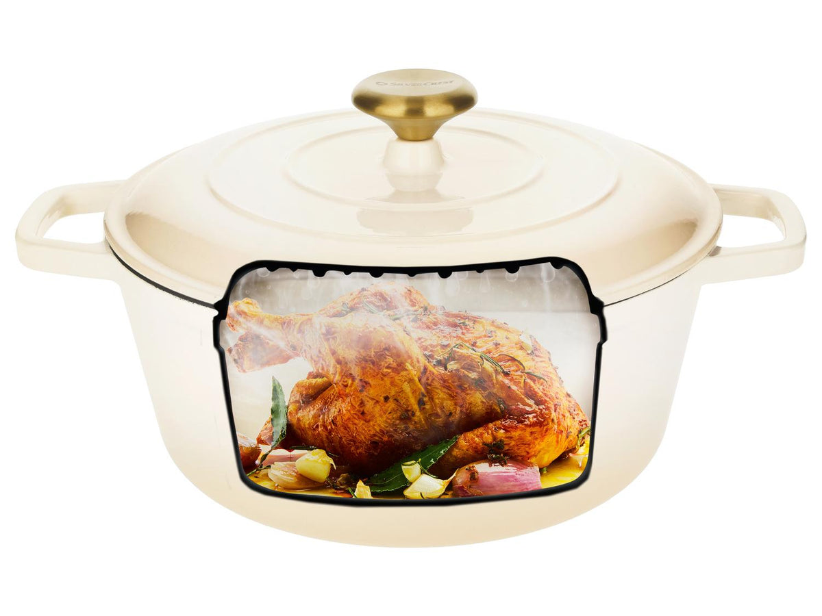 Faitout en fonte Premium, 5,6 L