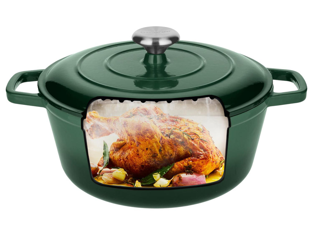 Faitout en fonte Premium, 5,6 L