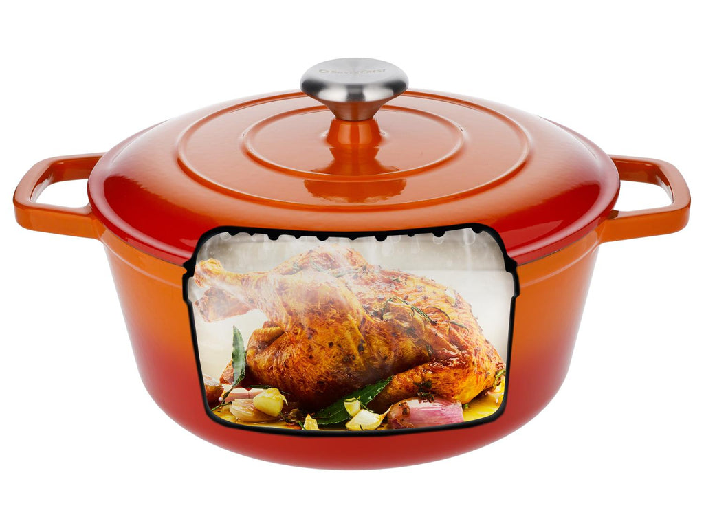 Faitout en fonte Premium, 5,6 L