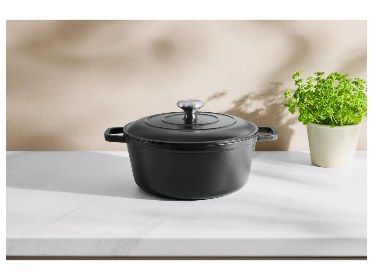 Faitout en fonte Premium, 5,6 L