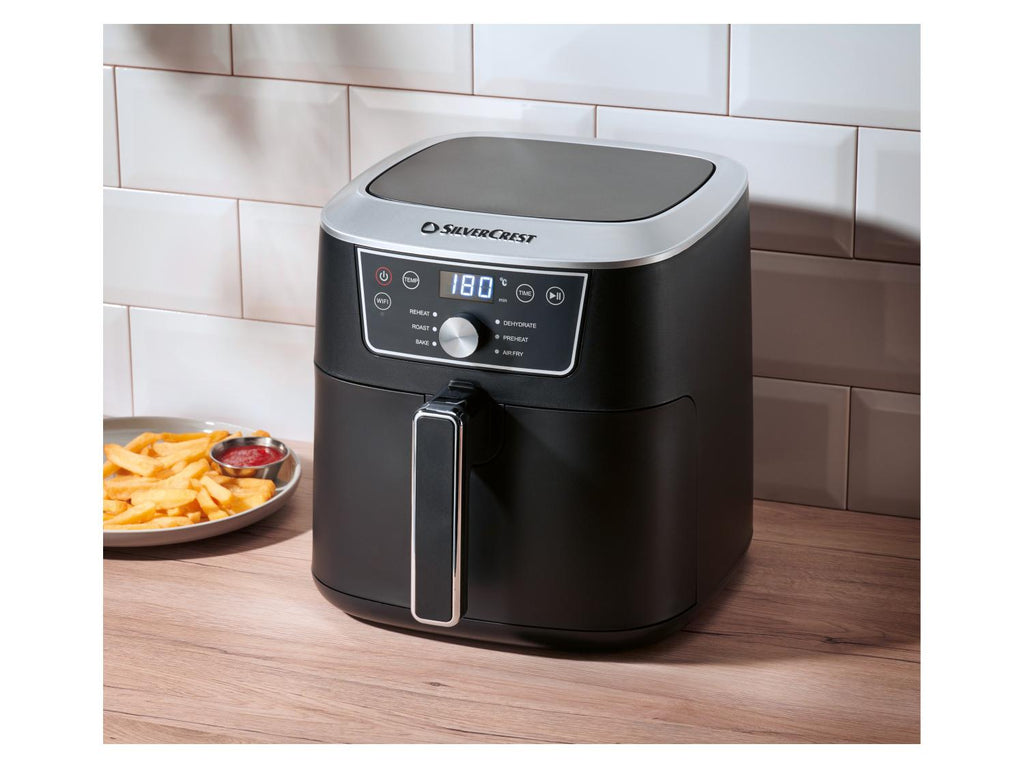Friteuse à air chaud de qualité supérieure »SHFS 2150 B1« avec fonction Smart-Cooking, 6,7L