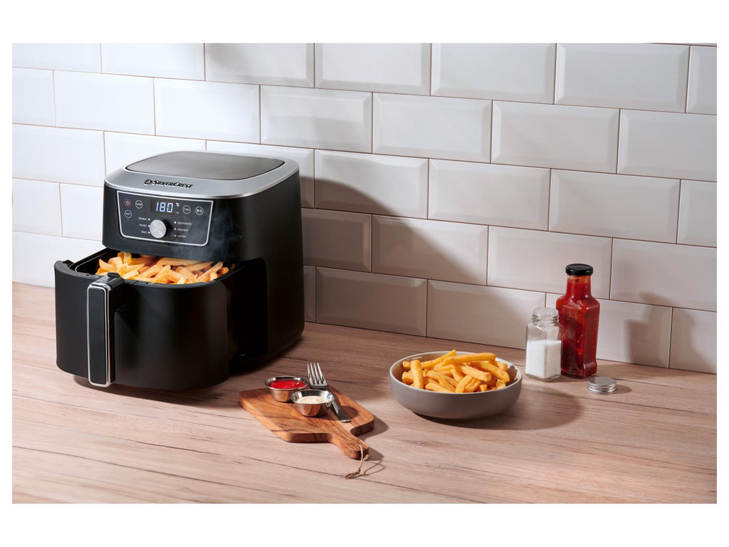 Friteuse à air chaud de qualité supérieure »SHFS 2150 B1« avec fonction Smart-Cooking, 6,7L