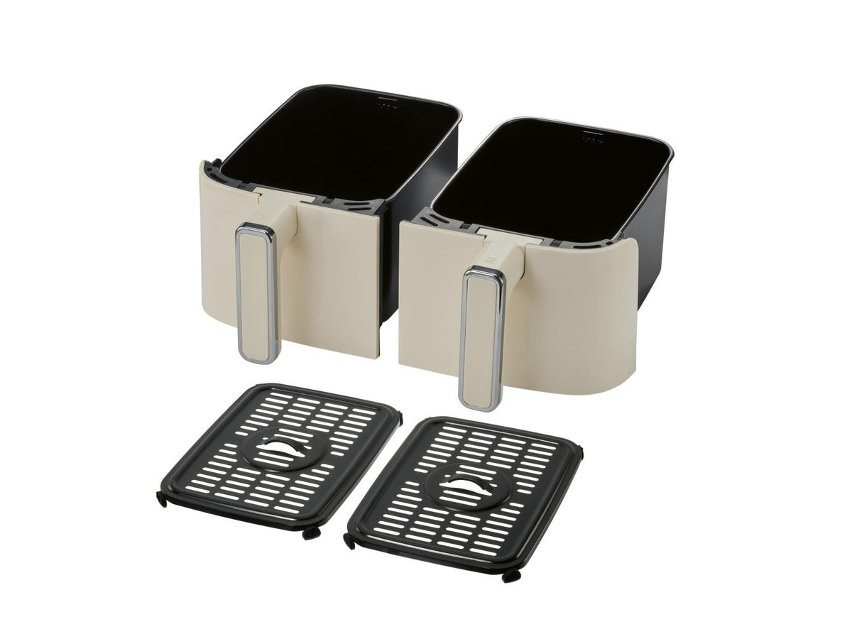 Friteuse à air chaud double zone Retro 1973, 8,7 L