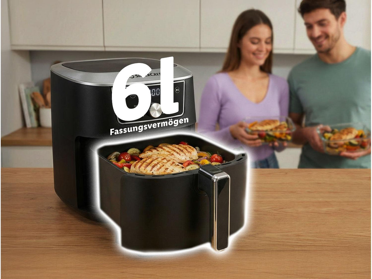Friteuse à air chaud »SHFD 2150 B1«, 6,7 l
