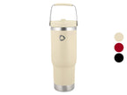 Gobelet isotherme en acier inoxydable avec anse, 880 ml