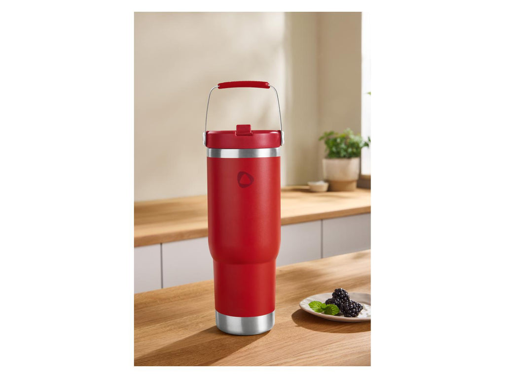 Gobelet isotherme en acier inoxydable avec anse, 880 ml