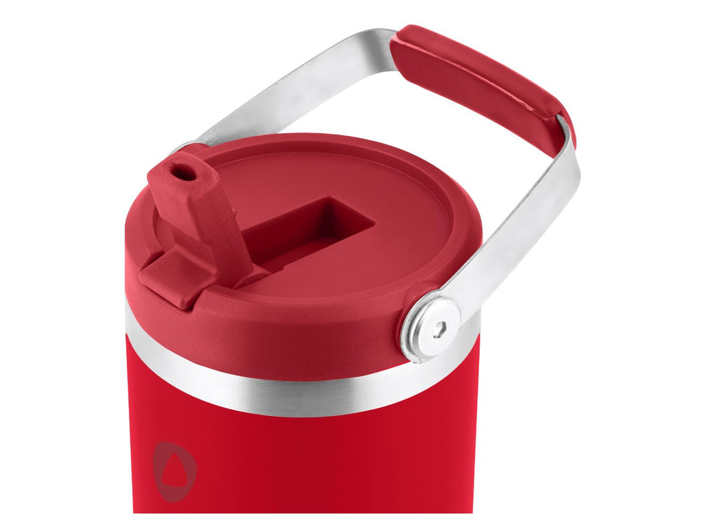 Gobelet isotherme en acier inoxydable avec anse, 880 ml