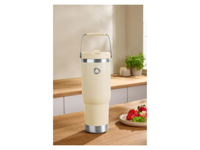 Gobelet isotherme en acier inoxydable avec anse, 880 ml