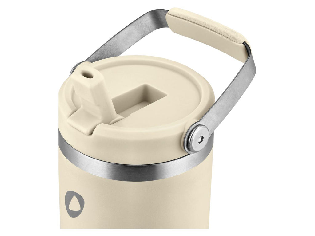 Gobelet isotherme en acier inoxydable avec anse, 880 ml